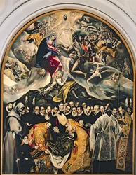 Orgaz gróf temetése, egy 1323-as legendából, 1586-88